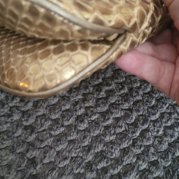 GORGEOUS VINTAGE PYTHON SNAKE CROSSBODY GUCCI BAG - Picture 6 of 16